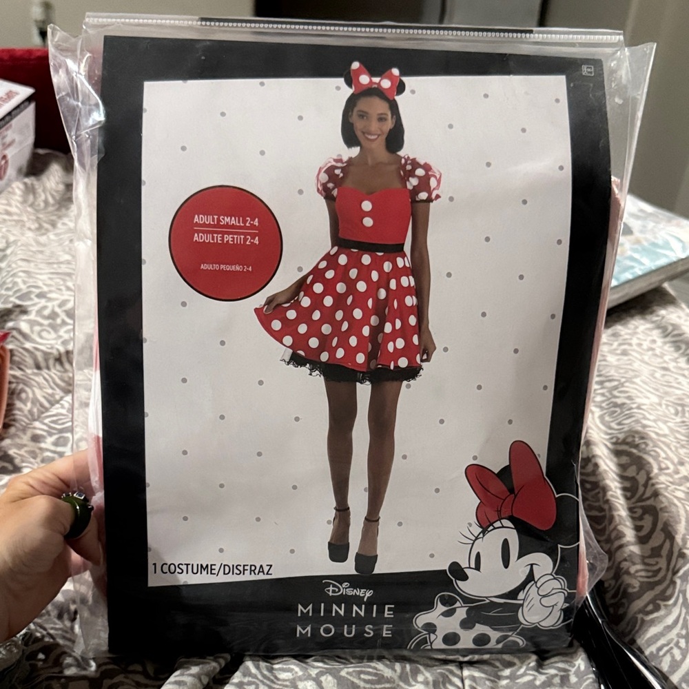 Disney Minnie Mouse Red Polka Dot Dress